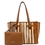 Bolso Marcella rayas naranja grande
